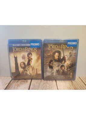 New Sealed~Lord of The Rings~Two Towers~Return of the King~Blu-Ray DVD Combo